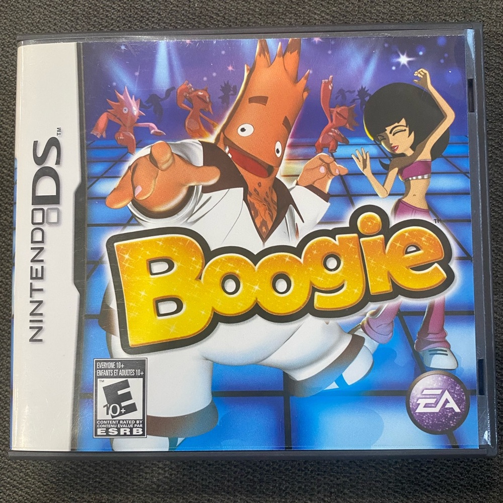 Nintendo DS Boogie game - Excellent Condition, Summer Vacation, Rainy Days, Fun